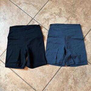 Old Navy High-Waisted StudioSmooth Biker Shorts Bundle — 6 inch inseam